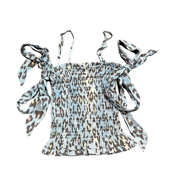 Vintage Havana***Animal Print Scrunched Top***Size 10/12***$88 - Picture 2 of 3